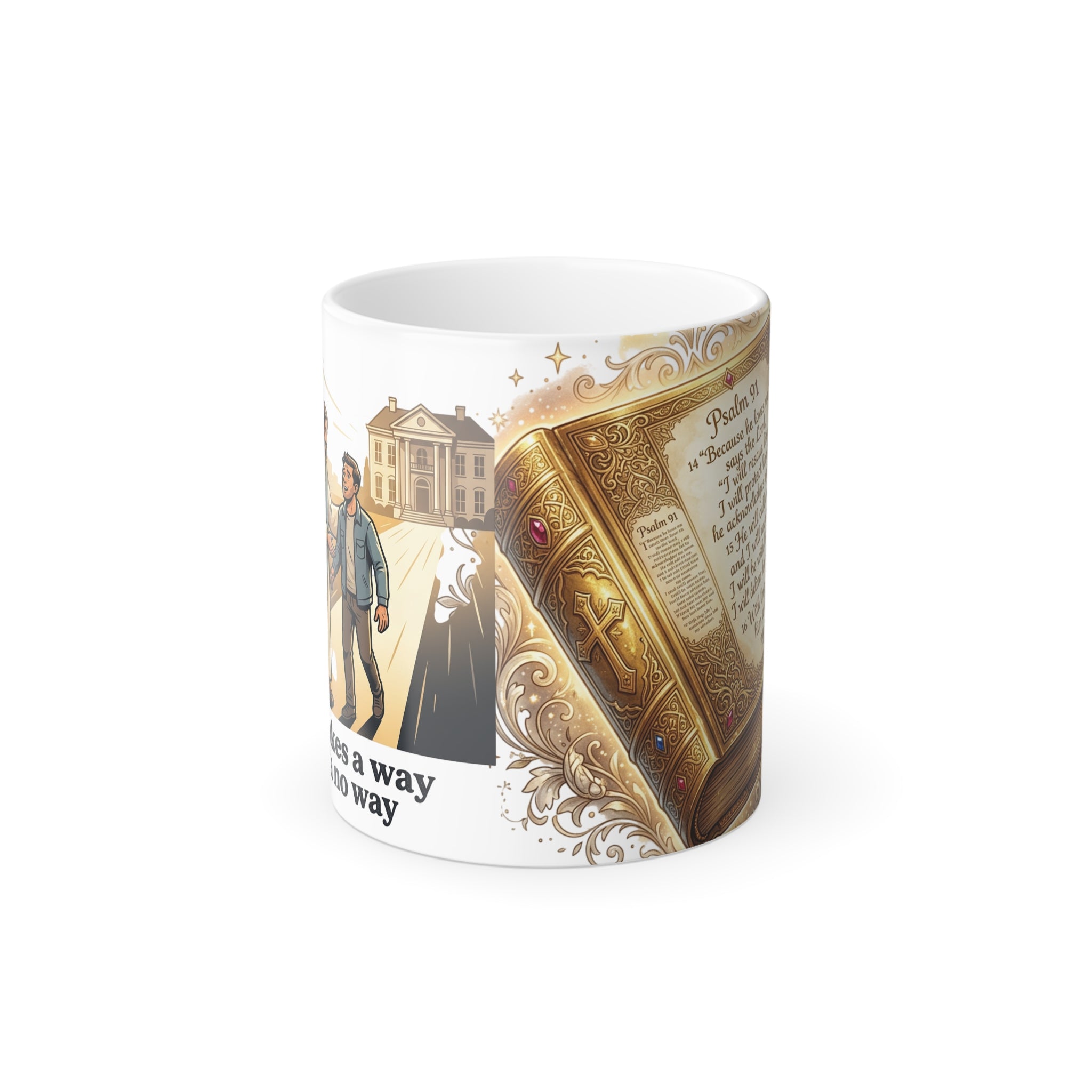 11.oz faith and hope inspired cup to remind us all things are possible with God